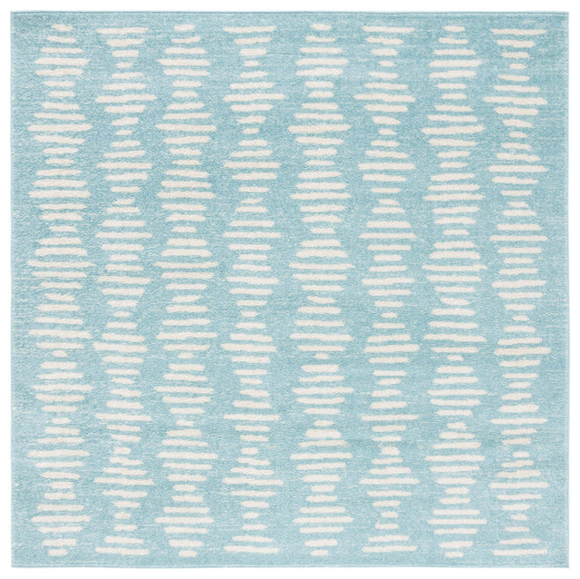 Safavieh Tulum Tul644K Turquoise/Ivory Rug.