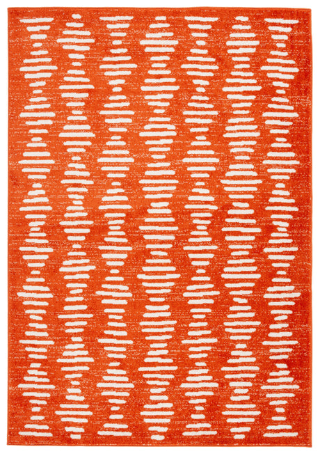 Safavieh Tulum Tul644P Rust/Ivory Rug.