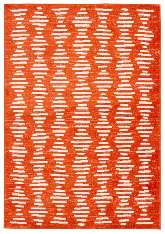 Safavieh Tulum Tul644P Rust/Ivory Area Rug