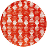 Safavieh Tulum Tul644P Rust/Ivory Rug.