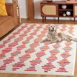 Safavieh Tulum Tul644Q Ivory/Rust Rug.