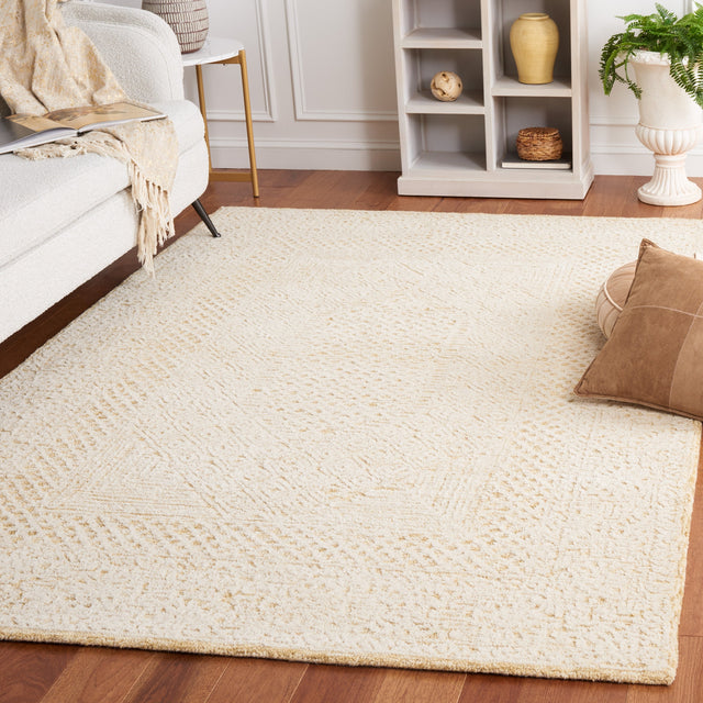 Safavieh Textural Txt305D Gold/Ivory Rug.