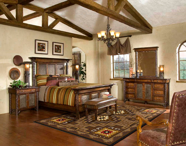 American Dakota Two Sisters Chestnut Rug