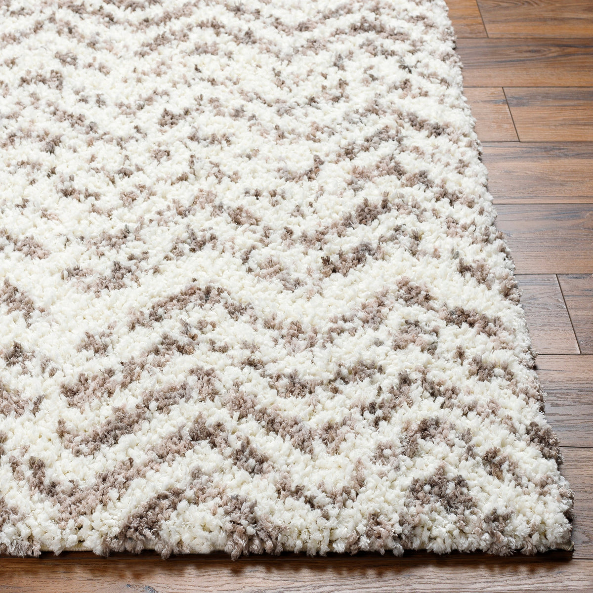 Surya Ultra Shag Utg-2306 Light Silver, Slate Grey Taupe, Light Grey, Ash, Pewter Rug.