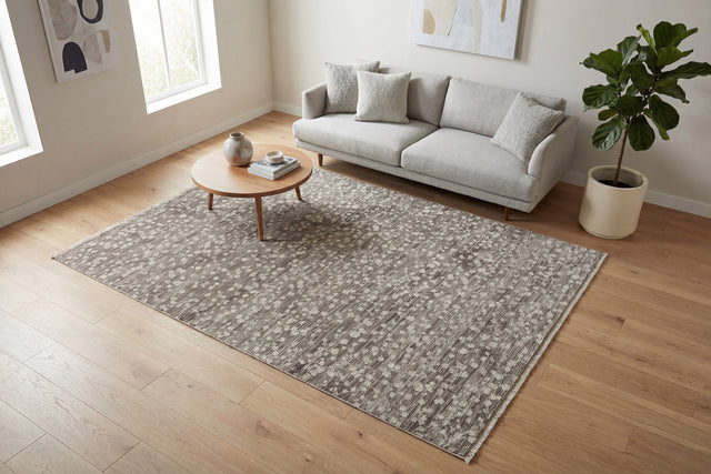 Dynamic Rugs Valeria 10522 Power Loomed Modern Brown/Grey/Ivory Rug