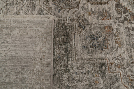 Dynamic Rugs Valeria 10524 Power Loomed Transitional Ivory/Beige/Multi Rug