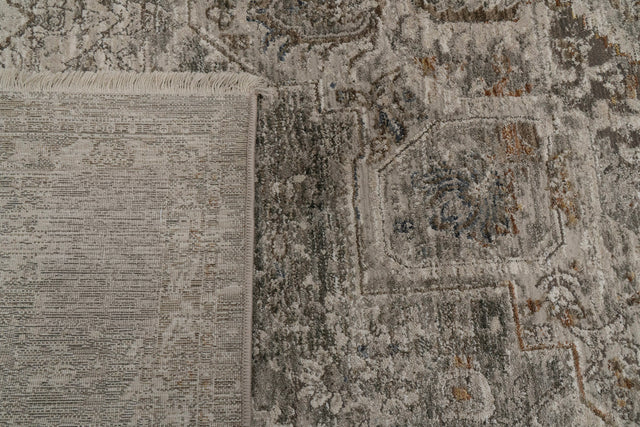 Dynamic Rugs Valeria 10524 Power Loomed Transitional Ivory/Beige/Multi Rug