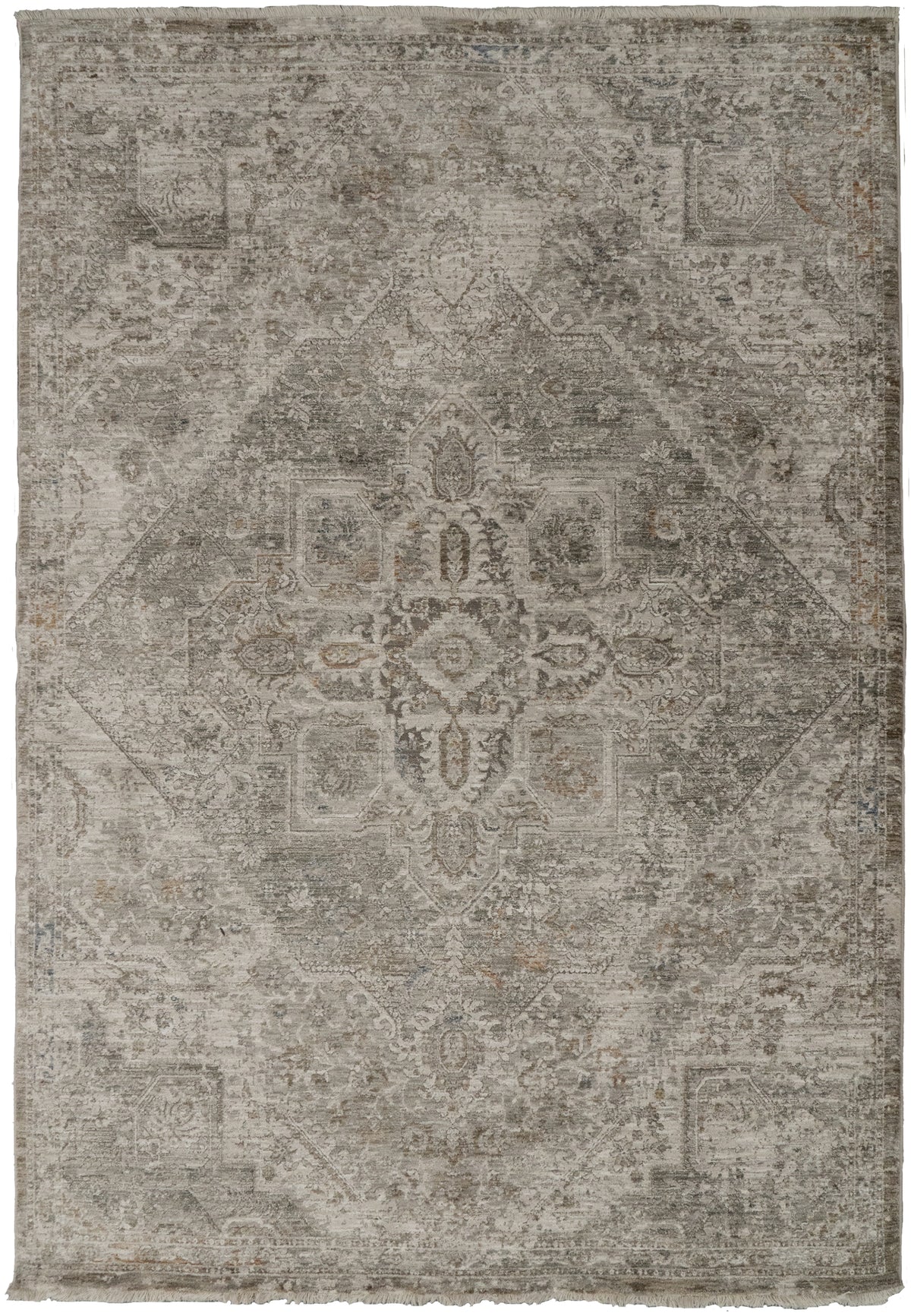 Dynamic Rugs Valeria 10524 Power Loomed Transitional Ivory/Beige/Multi Rug