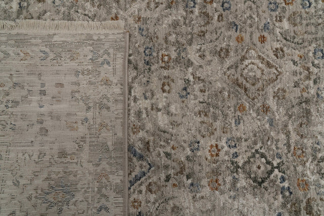 Dynamic Rugs Valeria 10525 Power Loomed Transitional Ivory/Beige/Multi Rug