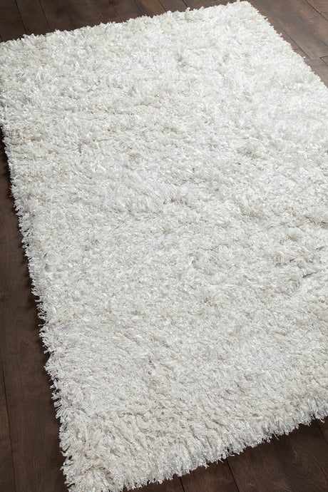 Chandra Vega Veg40502 White Rug - side angle