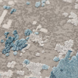 Amer Venice VEN-1 Gray area rug - close-up view