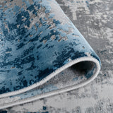 Amer Venice VEN-1 Gray area rug - rolled view