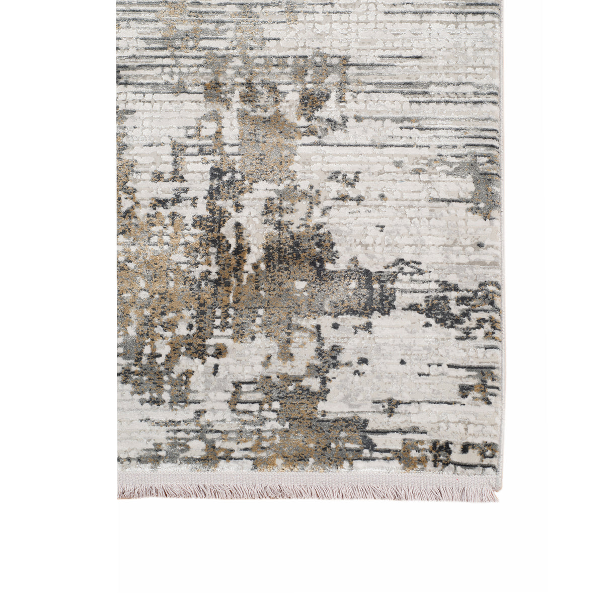Amer Venice VEN-2 Ivory / Gold area rug - corner view