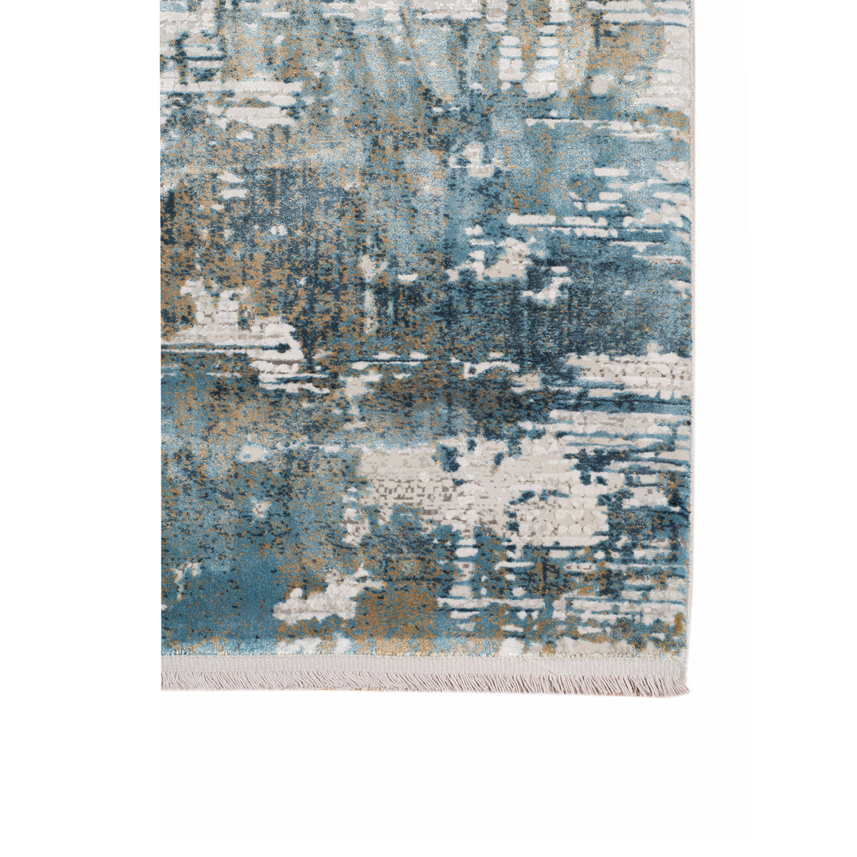 Amer Venice VEN-3 Ivory / Blue area rug - corner view