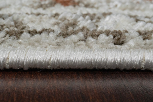 Dynamic Rugs Venedik 17770 Power Loomed Traditional Cream/Terra Rug
