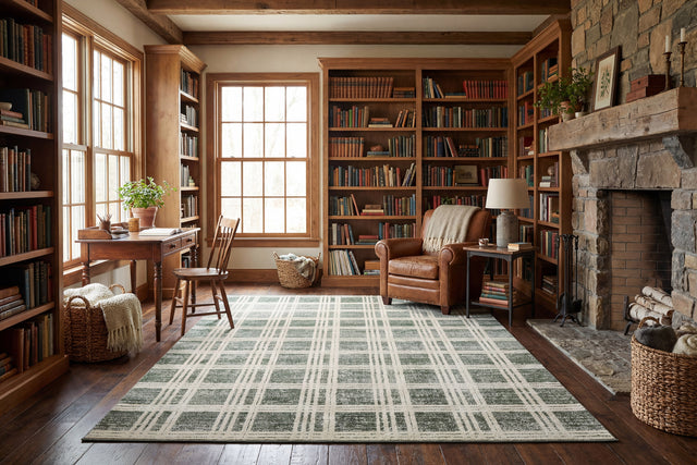 Dynamic Rugs Venedik 17774 Power Loomed Modern Green/Grey Rug