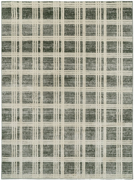 Dynamic Rugs Venedik 17774 Power Loomed Modern Green/Grey Rug