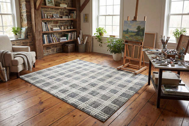 Dynamic Rugs Venedik 17774 Power Loomed Modern Grey Rug