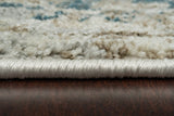 Dynamic Rugs Venedik 17778 Power Loomed Transitional Cream/Navy/Beige Rug