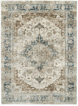 Dynamic Rugs Venedik 17778 Power Loomed Transitional Cream/Navy/Beige Rug