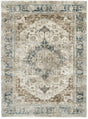 Dynamic Rugs Venedik 17778 Power Loomed Transitional Cream/Navy/Beige Rug