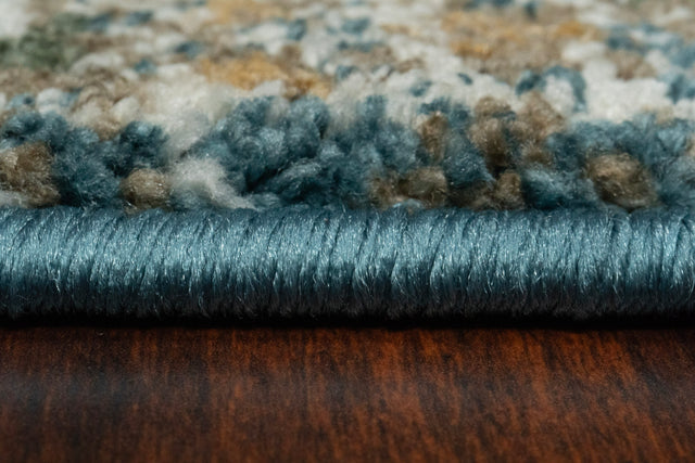Dynamic Rugs Venedik 17781 Power Loomed Traditional Blue/Multi Rug