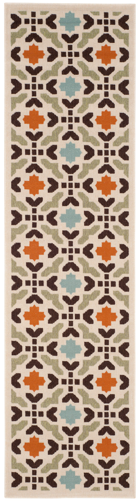 Safavieh Veranda Ver080-712 Cream/Terracotta Rug.