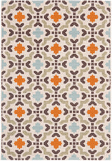 Safavieh Veranda Ver080-712 Cream/Terracotta Rug.