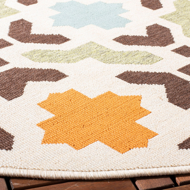 Safavieh Veranda Ver080-712 Cream/Terracotta Rug.