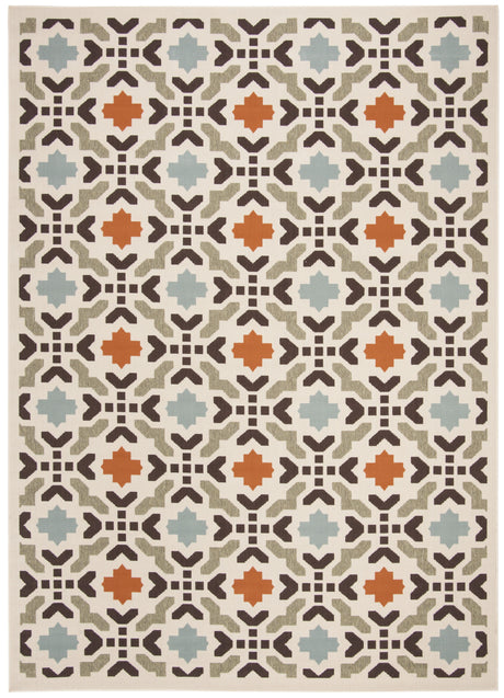 Safavieh Veranda Ver080-712 Cream/Terracotta Rug.