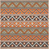 Safavieh Veranda Ver095-752 Terracotta/Chocolate Rug.