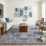 Amer Vestige VES-6 Denim / Gray area rug - lifestyle view