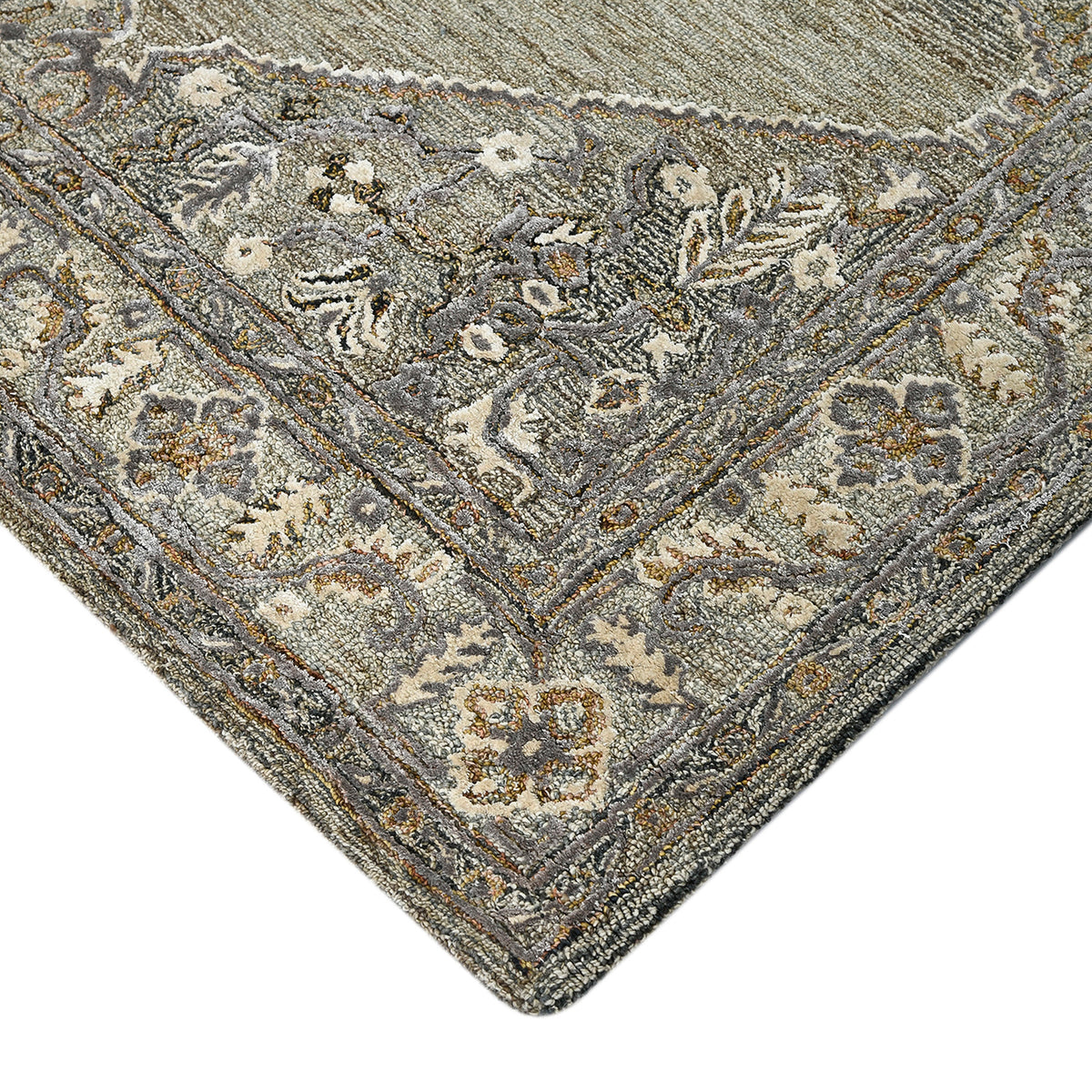 Amer Vestige VES-11 Camel area rug - corner view