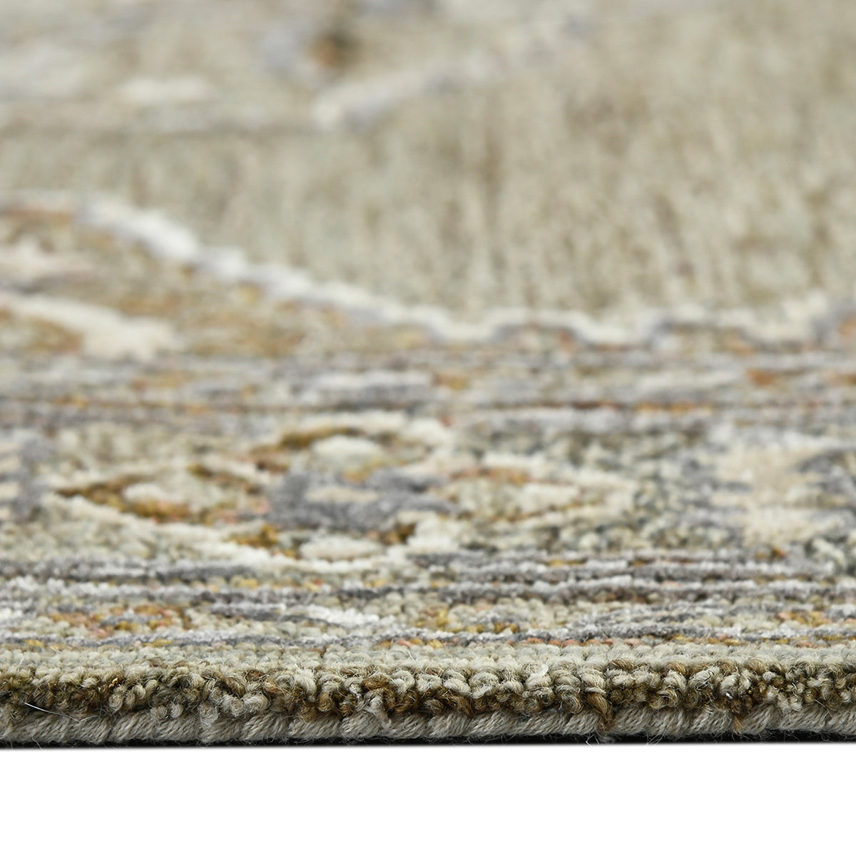Amer Vestige VES-11 Camel area rug - profile view