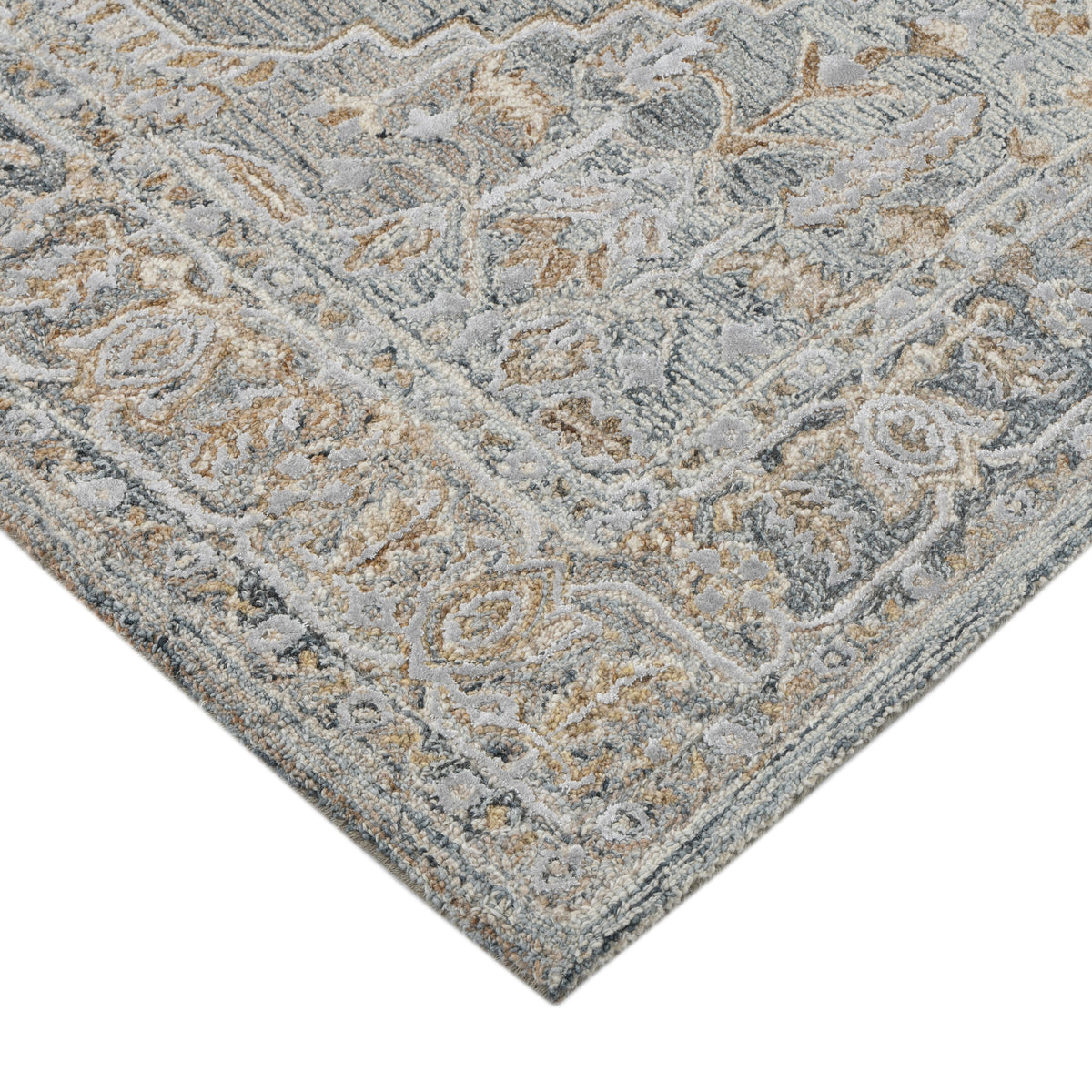 Amer Vestige VES-32 Denim area rug - corner view