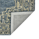 Amer Vestige VES-6 Denim / Gray area rug - back view