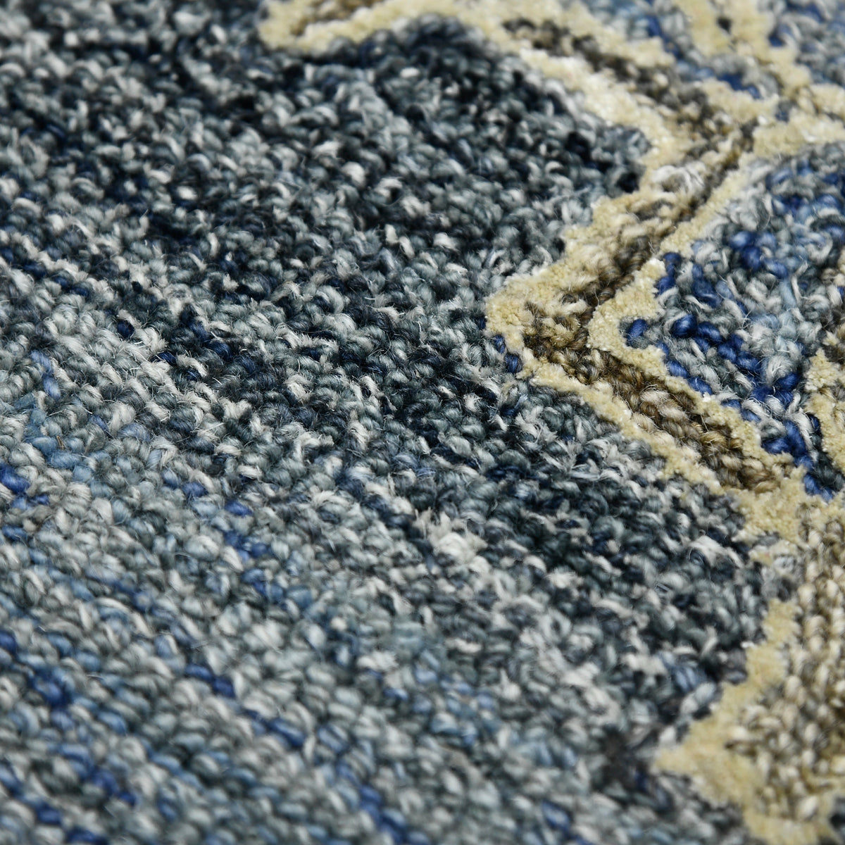 Amer Vestige VES-6 Denim / Gray area rug - close-up view