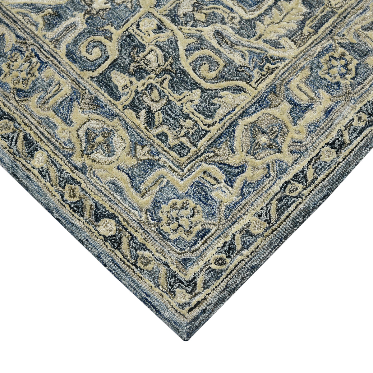 Amer Vestige VES-6 Denim / Gray area rug - corner view