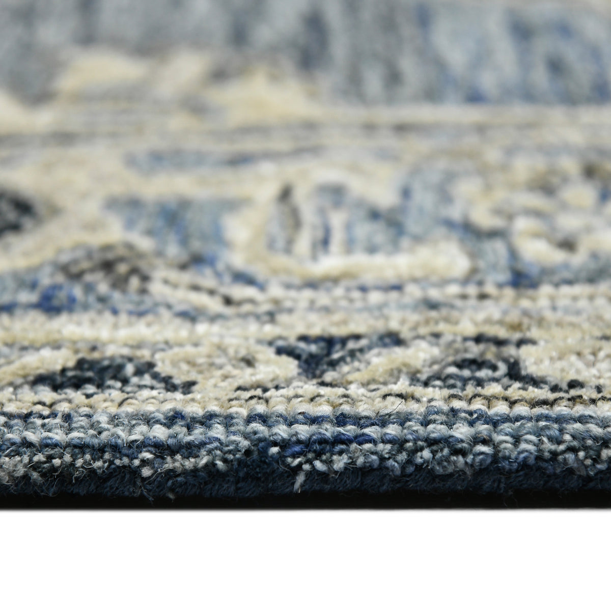 Amer Vestige VES-6 Denim / Gray area rug - profile view