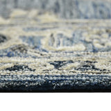 Amer Vestige VES-6 Denim / Gray area rug - profile view