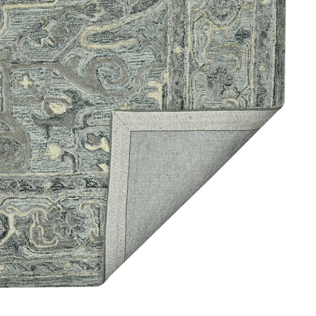 Amer Vestige VES-7 Gray area rug - back view