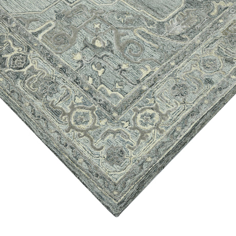 Amer Vestige VES-7 Gray area rug - corner view
