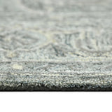 Amer Vestige VES-7 Gray area rug - profile view