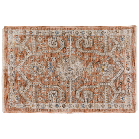 Dalyn Vienna VI1 Machine Made Traditional Orange Rug