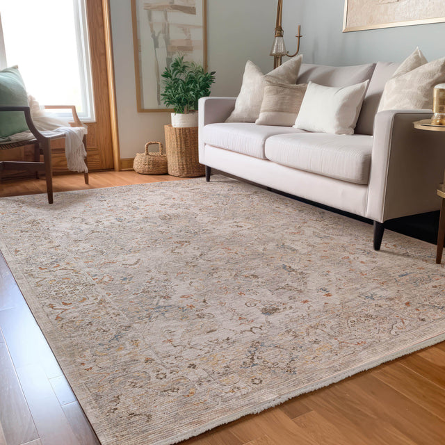 Dalyn Vienna VI3 Machine Made Traditional Ivory Rug