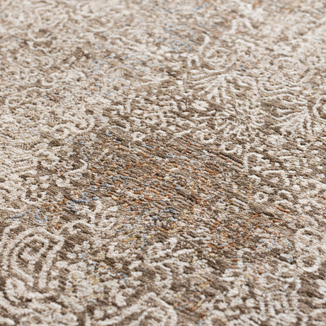 Dalyn Vienna VI5 Machine Made Traditional Brown Rug