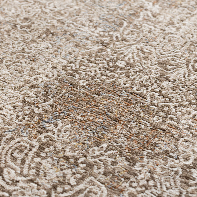 Dalyn Vienna VI5 Machine Made Traditional Brown Rug