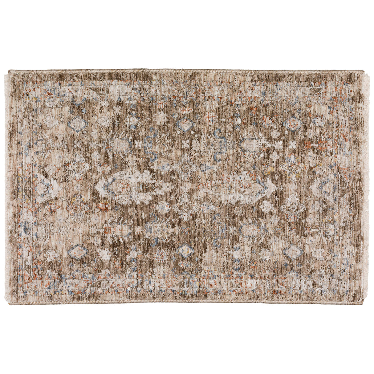 Dalyn Vienna VI6 Machine Made Traditional Brown Rug
