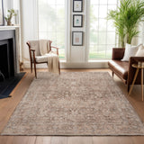 Dalyn Vienna VI6 Machine Made Traditional Brown Rug