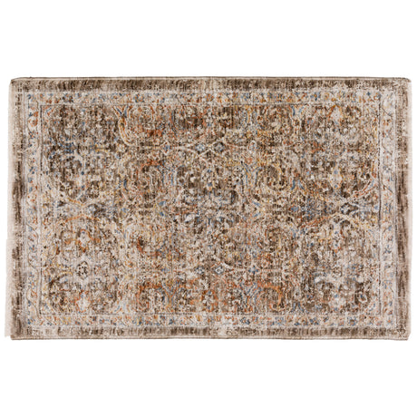 Dalyn Vienna VI7 Machine Made Traditional Brown Rug